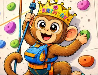 Verjaardagfeestje: Climbing Monkey